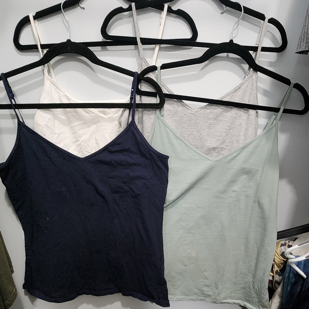 Amazon Essentials Women's Camisole Set - Navy, Gray, Mint, And White